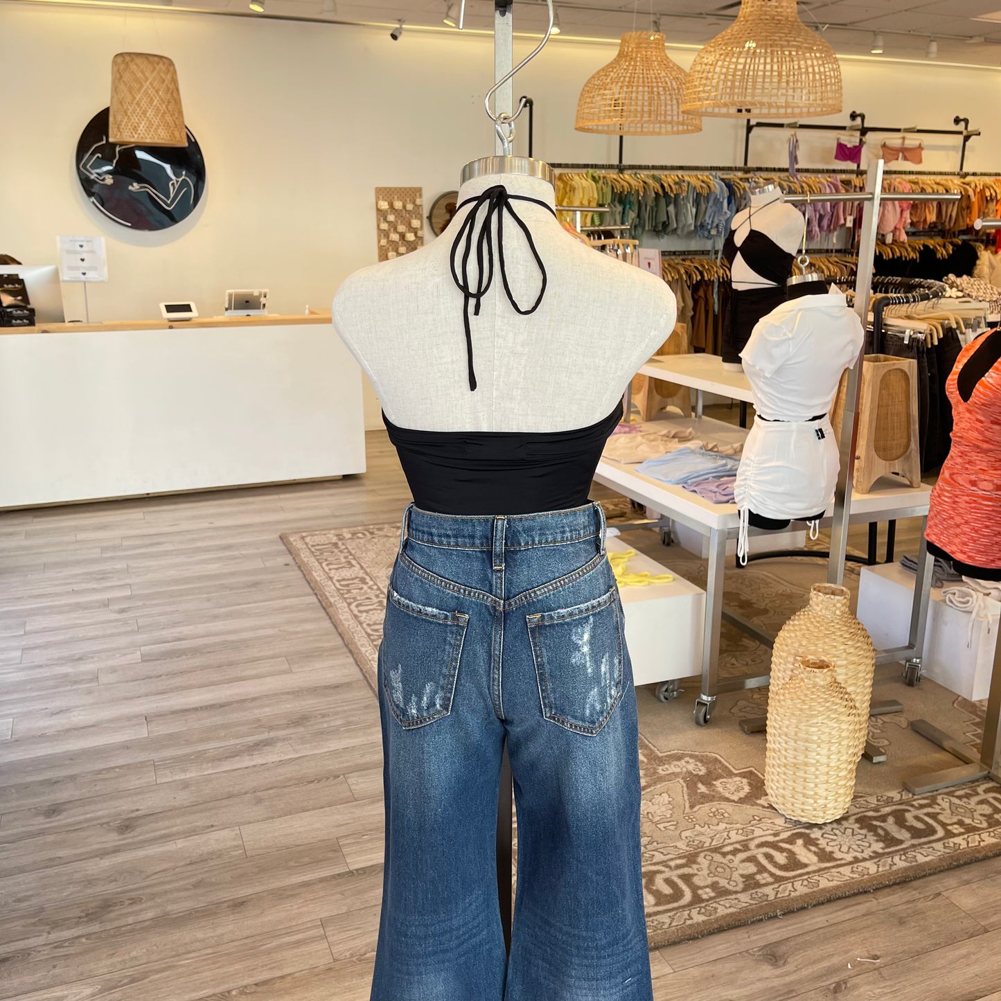 Sky Tie Top